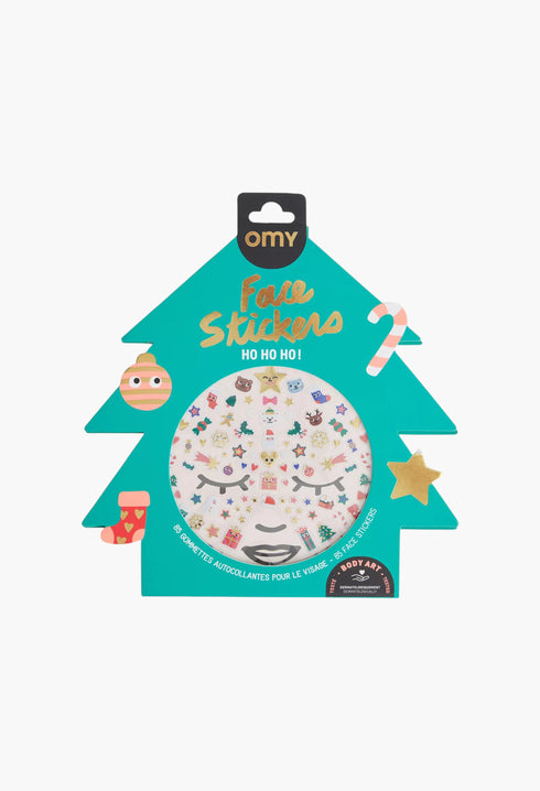 Christmas Face Stickers